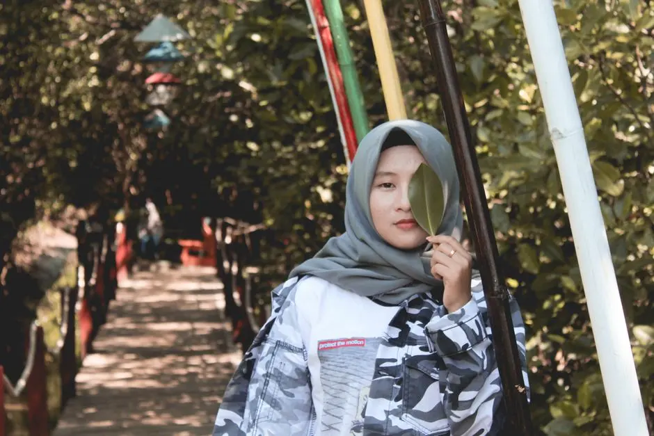 outfit hijab santai di Tembilahan